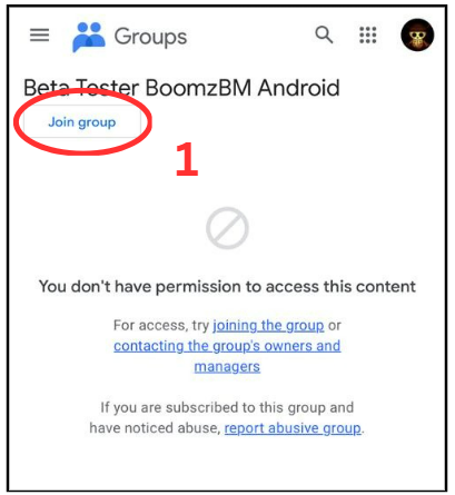 Langkah 1 - Sertai Group Beta Tester